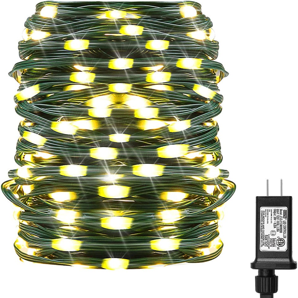 Christmas LED Leather Wire Light String Low Voltage 24v Light String Solar Light String Home Decor